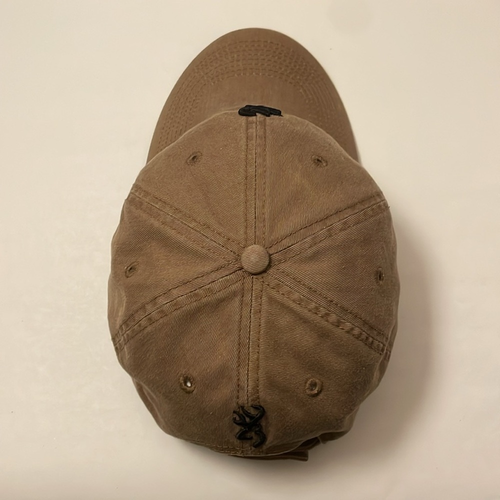 Browning Baseball Hat with Black Buckmark Logo - Picture 3 of 6